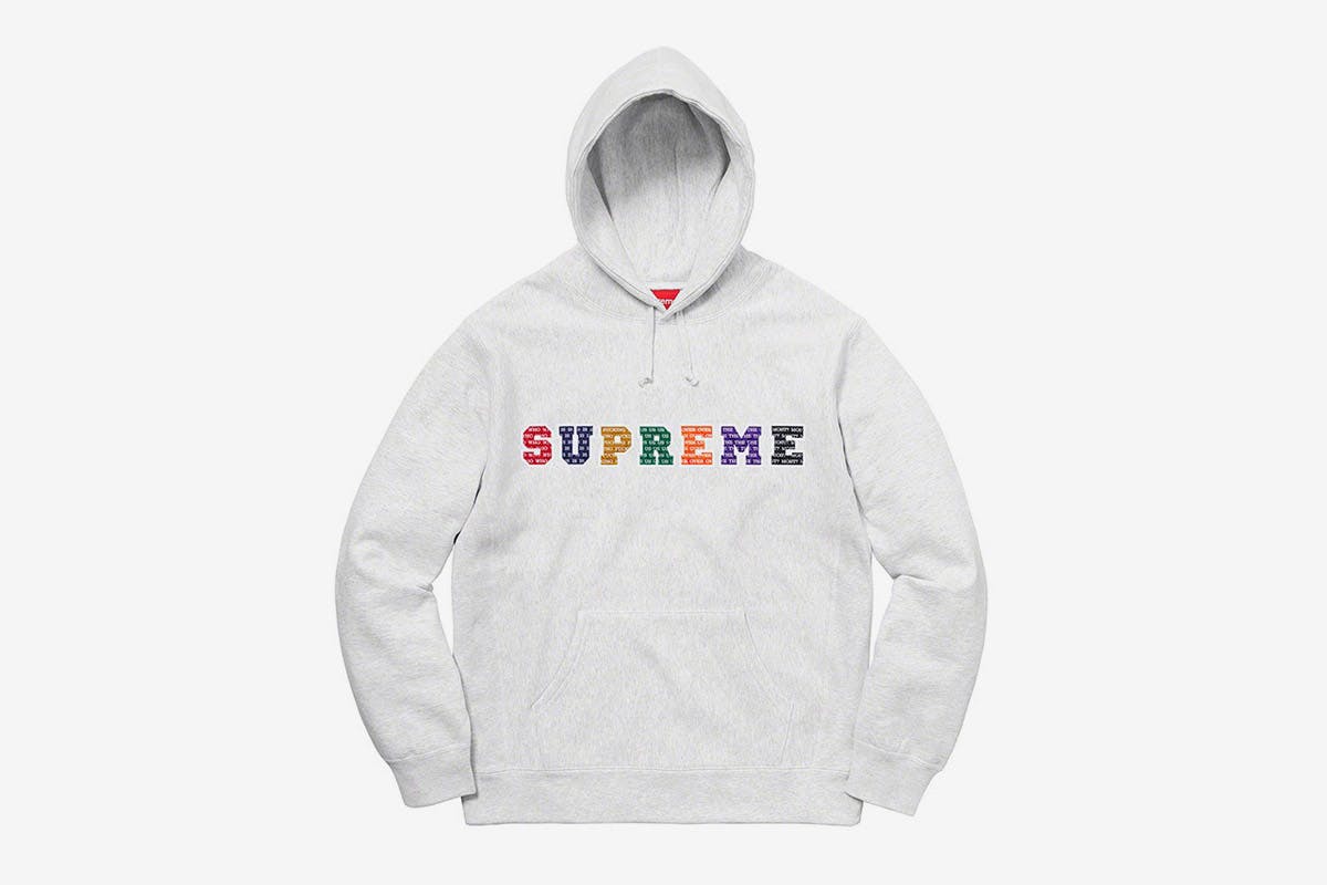 2019 supreme hoodie